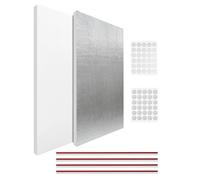 AC Side Panels Window Units 2 Pieces with Adhesive Foil Foam Waterproof