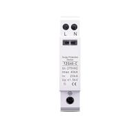 AC SPD 1P+N 18mm 20KA~40KA 275V House Surge Protector protection Protective Low-voltage Arrester Device CZAOINCU