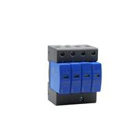 AC SPD 20KA~40KA 385V 4P House Surge Protector protection Protective Low-voltage Arrester Device AUOQKQUT(30-60KA blue)