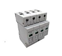 AC SPD 2P 3P 4P 20ka 40ka 60ka AC275v 385V 420v Protezione contro i fulmini Casa Protezione contro i fulmini (4p,30-60KA_275V)