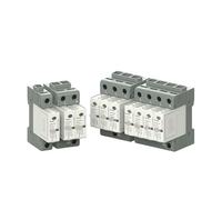 AC SPD 4P 20-40KA 420V Iimp:7/12.5KA House Lightning Surge Protector Protective Low-voltage Arrester Device YRSP-A12 NWPNLXEA
