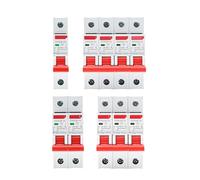 AC SPD Backup Protector T2 Surge Protection Lightning Arrester 230V 400V Surge Protector Din Rail Current Breaker 10kA 20kA 2P(4P,80kA)