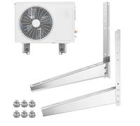 Ac Support Bracket, Window Unit Mount, Adjustable Stainless Steel Frame, Heavy-Duty Load-Bearing Installation for Casement Basement, Apartment Dorm Bedroom Home Cooling Systems