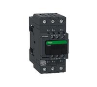 AC Three-Pole Contactor 3P Black Version LC1D40 LC1D50 LC1D65 B7C F7C Q7C M7C 24V-380V for Electrical Control Systems(AC LC1D50A,48V)