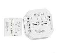 AC Triac Dimmer Switch 110-220V Push Button Control(RF + for ZB) | Smooth 0- range, flicker-free operation, fits LED and incandescent bulbs, enhances room ambiance
