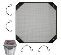 AC Unit Covers Outdoor - Mesh Pompa di Calore Difensore AC, Impermeabile Condizionatore Aria Protector Copertura per Inverno Patio Parete Yard