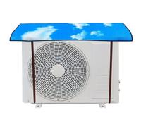 Ac Unit Covers, Outdoor Waterproof Guard, 27.95in Leaf Protection Shield, Foldable Air Conditioner Cover, Authentic Weather Resistant Material for Dorms, Offices, Apartments