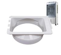 AC Unit Tube Connector - 5.9 Inch ABS Hose Coupler Adapter, Ventilation Duct Connector | Air Conditioner Exhaust Pipe Joint, Window AC Hose Extension Fitting for Home Bedroom Workplace Use