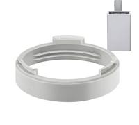 AC Unit Tube Connector - 5.9 Inch ABS Hose Coupler Adapter, Ventilation Duct Connector | Air Conditioner Exhaust Pipe Joint, Window AC Hose Extension Fitting for Home Bedroom Workplace Use