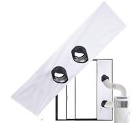 AC unit window kit creates a windproof and waterproof seal for your exhaust
