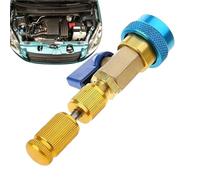 AC Valve Core Removal Tool - HVAC Valve Installer | Air Conditioning Core Extractor Kit |Heavy Duty Refrigerant Access Gadget| Service Equipment for HVAC Systems | Adjustable Coupler Tool for