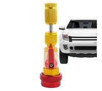 Ac Valve Core Removal Tool, Valve Stem Core Remover Kit, 4.49x1.26 Inches Sturdy Repair and Replacement Tools for Automotive Air Conditioner Maintenance in Auto Vehicles Home Cooling Systems