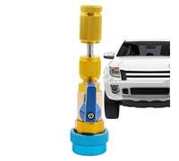 Ac Valve Core Removal Tool, Valve Stem Core Remover Kit, 4.49x1.26 Inches Sturdy Repair and Replacement Tools for Automotive Air Conditioner Maintenance in Auto Vehicles Home Cooling Systems