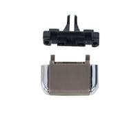 AC Vent Griglia Per Toyota Per Land Per Cruiser Per Prado Presa Aria Condizionata Cruscotto Anteriore A/C Bocchette Aria Condizionata Linguetta Clip(1*brown left)