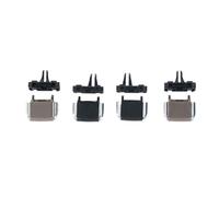 AC Vent Griglia Per Toyota Per Land Per Cruiser Per Prado Presa Aria Condizionata Cruscotto Anteriore A/C Bocchette Aria Condizionata Linguetta Clip(Set A)