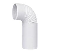 AC Vent Hose Coupler - Portable Air Conditioner Tube Fitting, Adjustable Duct Connector for 5.1in 5.9in Openings, Secure Seal Joint for Efficient Airflow in Living Room Car Commercial Space