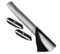 AC Vent Wrap Shield - Copertura per tubo di raffreddamento, corrente alternata portatile, protezione per tubi climatici, spazio di calore per tubo per auto interne, uffici di casement scivolano