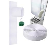 Ac Window Seal - Kit AC portatile, piastra di tenuta per finestre | Pannello scorrevole, finestra scorrevole regolabile, isolamento della barriera, kit di isolamento verticale, guarnizione