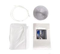 AC Window Seal Kit - Air Exchange Prevention Guards, Easy No-Drilling Replacement Accessories for Exterior Home Windowz, Blocks Hot Air Infiltration, Improves Energy Efficiency During Winter