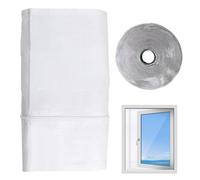 Ac Window Vent Seal Kit, Portable Air Conditioner Insulation Stop Air Leakage with Flexible Weatherproof Design, Standard Size, Excellent for Bedroom Kitchen Work Apartment Use