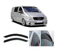 AC WOW 2 deflettori antivento per Mercedes-Benz Vito Viano Classe V W639 2003 2004 2005 2006 2007 2008 2009 2010 2011 2012 2013 2014