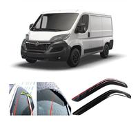 AC WOW 2 deflettori d'aria per FIAT Ducato per Peugeot Boxer per Citroen Relay Jumper 2006 2007 2008 2009 2010 2011 2012 2013 2014 2015 2016 2017 2018 2019 2019 52 IT 50 IT