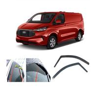 AC WOW 2 deflettori d'aria per Ford Transit/Tourneo CUSTOM II per Volkswagen TRANSPORTER/CARAVELLE (T7) 2024 2025 2026 2027 in vetro acrilico per finestrini laterali, parapioggia
