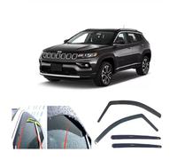AC WOW 4 deflettori antivento per Jeep Compass 2016 2017 2018 2019 2020 2021 2022 2023 2024