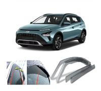 AC WOW 4 deflettori d'aria per Hyundai BAYON 2021 2022 2023 2024 2025 2026 in vetro acrilico per finestrini laterali e finestrini laterali