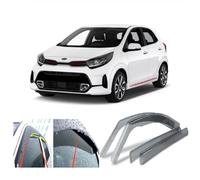 AC WOW 4 deflettori d'aria per Kia Picanto 2017 2018 2019 2020 2021 2022 2023 2024 2025