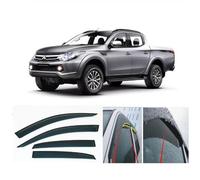 AC WOW 4 deflettori d'aria per Mitsubishi L200 Triton Animal Barbarian Warrior per Fiat Fullback 4 porte 2015 2016 2017 2018 2019 2020 2021 2022 2023