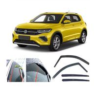 AC WOW - 4 deflettori d'aria per Volkswagen T-Cross 2018 2019 2020 2021 2022 2023 2024 2025