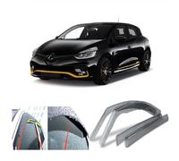 AC WOW 4x deflettori parasole antipioggia per Renault CLIO IV 5 porte hatchback 2012 2013 2014 2015 2016 2017 2018