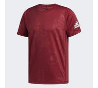 AC00Z|#Adidas Daily Press Maglietta, Uomo, Cburgu/Hthr, S