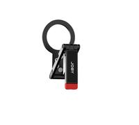 AC02 - Treppiede magnetico per telefono, mini treppiede tascabile in alluminio, magnete N52, montaggio rapido, nero, per iPhone 17 16 15 14 13 12 Series