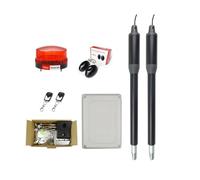 AC110V/220V 24VDC 200KG for Foglia Motore Attuatore Lineare Elettrico Automatico Solare Battente Apri del Cancello kit Vialetto residenziale(Kit c)