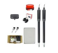 AC110V/220V 24VDC 200KG for Foglia Motore Attuatore Lineare Elettrico Motore Automatico Solare Battente Apri del Cancello Motore kit,Resistenza a tutte le intemperie(Kit b)