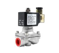 AC110V 220V 380V 24V DC12V 24V, normalmente chiusa, elettrovalvola, acciaio inossidabile 304, valvole for acqua, diaframma a prova di umidità(2")