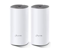 TP-Link Deco E4 (2-pack) Dual-band (2.4 GHz/5 GHz) Wi-Fi 5 (802.11ac) Bianco, Grigio Interno
