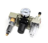 AC2000-02 1/4" Regolatore di pressione, manometro compressore d'aria filtro, olio di umidità separatore for Water Filters Deumidificatore, Accessori per utensili pneumatici, Utensili fai(AC2000-02D)