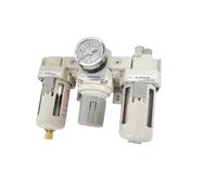 AC2000-02 AC3000-03D AC4000-04D Sorgente aria dispositivo di trattamento 'aria regolatore di pressione filtro del compressore valvola di sicurezza triplo separatore d'olio(AC4000-06,Copper filter)