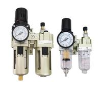 AC2010-02 AC3010-03 AC4010-04 Regolatore di pressione pneumatico Separatore olio/acqua Drenaggio manuale Filtro aria compressore.(AC2010-02 PC10-02,Copper Filter)
