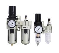 AC2010-02 AC3010-03 AC4010-04 Valvola regolatrice di pressione pneumatica Separatore acqua olio Drenaggio manuale for filtro aria compressore(Ac4010-04 With 6mm,Copper filter)