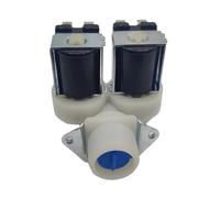AC220-240V Pressure Dual Electric Water Inlet Solenoid Valve Normally Close With Mounting Bracket For Washing Machine,유과
