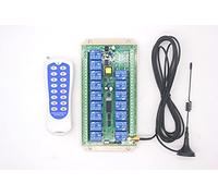 AC220 V 230 V 16 canali, relè, ricevitore radio a 16 tasti, trasmettitore a distanza, luce per tende, sistema di controllo accessi industriali con antenna