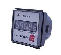 AC220 V contatore ore di funzionamento D48 0-999, 99 h contatore ore di funzionamento digitale per tosaerba, generatore, dispositivi motore, misuratore, impermeabile, per dispositivi motore, tosaerba