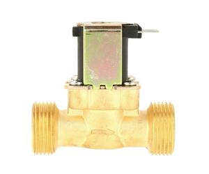 AC220V DC12V 24V DN15 1.3cm Ottone Elettrico Elettrovalvola Normalmente Chiuso