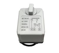 AC220V DC24V DC12V Attuatore for valvola a sfera motorizzato Motore for valvola a sfera elettrico a 3 fili con controllo 2 con interruttore manuale 1 pz (Size : 220VAC)