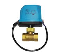 AC220V DN15 DN20 DN25 DN32 Valvola a sfera motorizzata a 2 vie attuatore termico collettore valvola di riscaldamento del radiatore