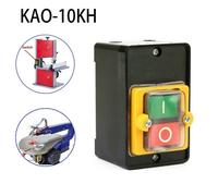 AC220V380V 10A Pulsante a pulsante impermeabile ONOFF con custodia posteriore